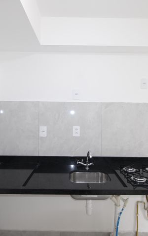 Apartamento para alugar com 26m², 1 quarto e sem vagaSala/Cozinha