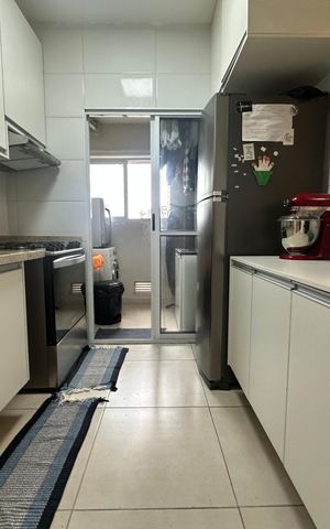 Apartamento à venda com 72m², 3 quartos e 2 vagas Apartamento à venda com 72m², 3 quartos e 2 vagasCozinha