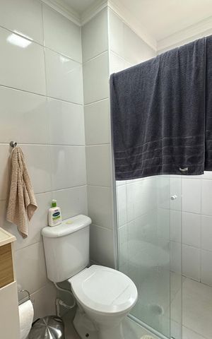 Apartamento à venda com 72m², 3 quartos e 2 vagas Apartamento à venda com 72m², 3 quartos e 2 vagasBanheiro da Suíte