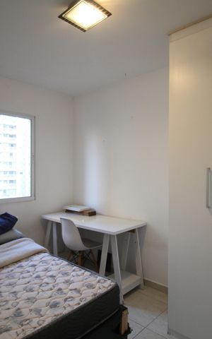Apartamento para alugar com 38m², 1 quarto e 1 vagaSuíte