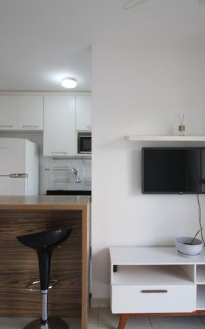 Apartamento para alugar com 38m², 1 quarto e 1 vagaSala