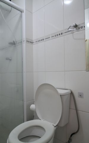 Apartamento para alugar com 38m², 1 quarto e 1 vagaBanheiro da Suíte