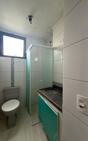 Apartamento à venda com 55m², 2 quartos e 1 vaga Apartamento à venda com 55m², 2 quartos e 1 vagaBanheiro Social