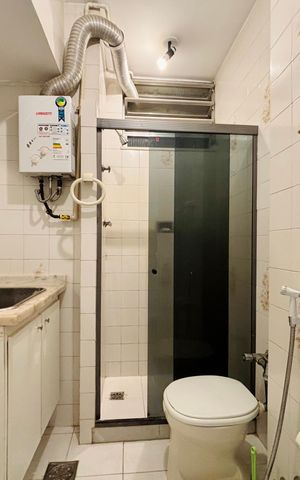 Apartamento à venda com 51m², 1 quarto e sem vagaBanheiro social