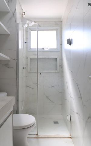 Apartamento para alugar com 90m², 3 quartos e 2 vagasBanheiro do Quarto 3