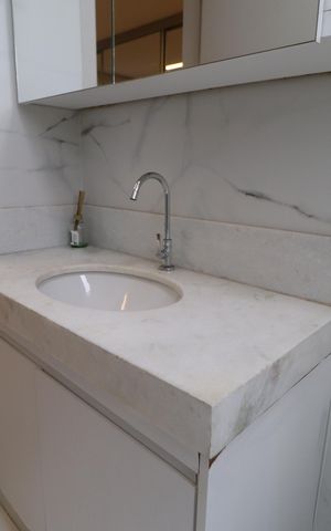 Apartamento para alugar com 90m², 3 quartos e 2 vagasBanheiro do Quarto 3
