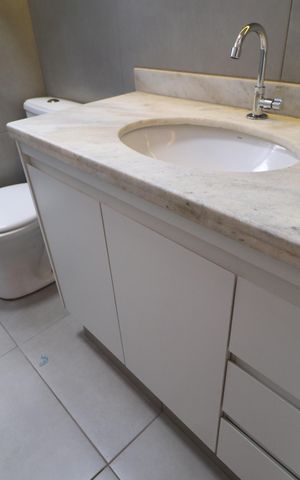 Apartamento para alugar com 90m², 3 quartos e 2 vagasBanheiro Social