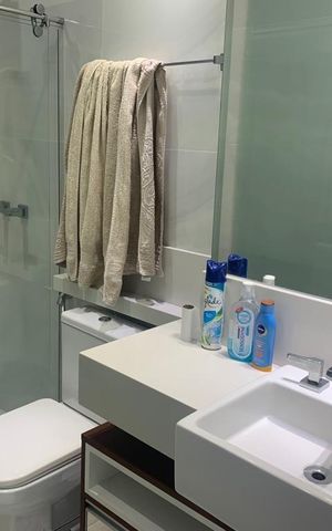 Apartamento à venda com 93m², 3 quartos e 1 vaga Apartamento à venda com 93m², 3 quartos e 1 vagaBanheiro Suíte