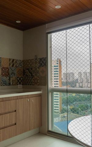 Apartamento para alugar com 111m², 3 quartos e 2 vagasVaranda da Sala