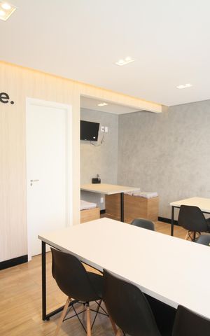 Apartamento para alugar com 37m², 2 quartos e 1 vagaÁrea comum - Coworking