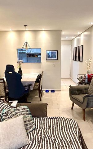 Apartamento à venda com 58m², 2 quartos e 1 vaga