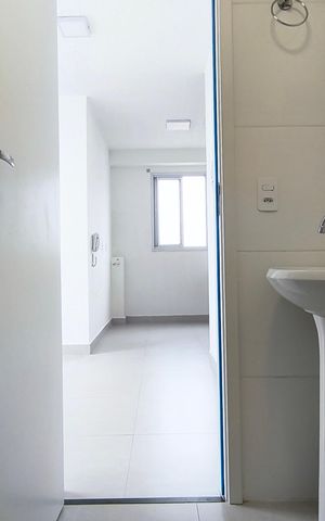 Apartamento para alugar com 36m², 2 quartos e 1 vaga Apartamento para alugar com 36m², 2 quartos e 1 vagaBanheiro