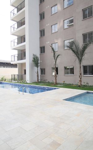 Apartamento para alugar com 34m², 2 quartos e sem vagaÁrea comum - Piscina
