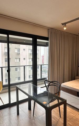 Studio para alugar com 37m², 1 quarto e 1 vaga