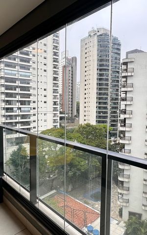 Studio para alugar com 37m², 1 quarto e 1 vaga