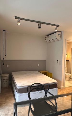 Studio para alugar com 37m², 1 quarto e 1 vaga