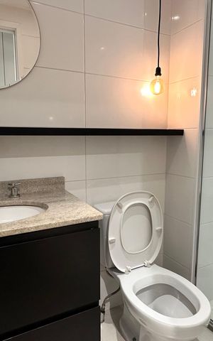 Studio para alugar com 37m², 1 quarto e 1 vaga