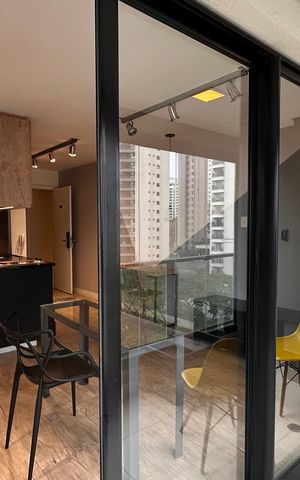 Studio para alugar com 37m², 1 quarto e 1 vaga
