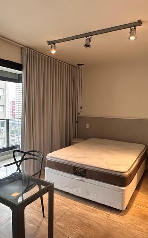 Studio para alugar com 37m², 1 quarto e 1 vaga