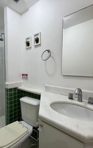 Apartamento à venda com 50m², 1 quarto e 1 vaga Apartamento à venda com 50m², 1 quarto e 1 vagaBanheiro Social