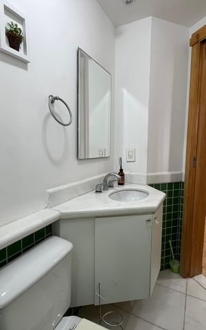 Apartamento à venda com 50m², 1 quarto e 1 vaga Apartamento à venda com 50m², 1 quarto e 1 vagaBanheiro Social