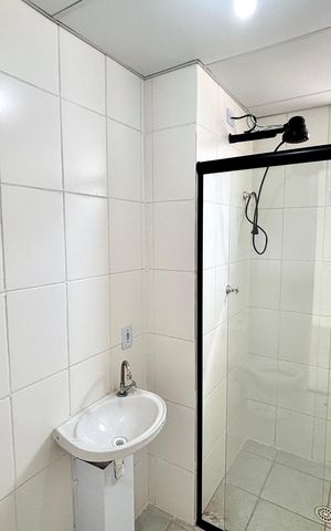 Apartamento para alugar com 45m², 2 quartos e 1 vaga Apartamento para alugar com 45m², 2 quartos e 1 vagaBanheiro