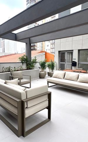 Apartamento para alugar com 25m², 1 quarto e sem vagaÁrea comum