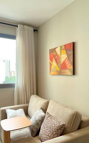 Apartamento para alugar com 25m², 1 quarto e sem vagaSala