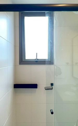 Apartamento para alugar com 25m², 1 quarto e sem vagaBanheiro da Suíte