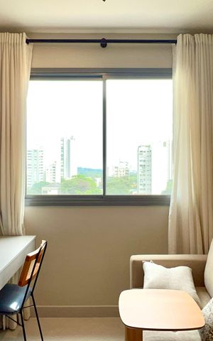 Apartamento para alugar com 25m², 1 quarto e sem vagaSala