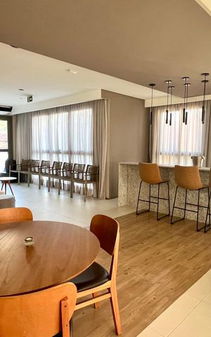 Apartamento para alugar com 25m², 1 quarto e sem vagaSalão de Festas