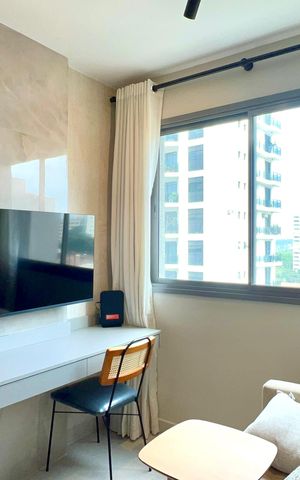 Apartamento para alugar com 25m², 1 quarto e sem vagaSala