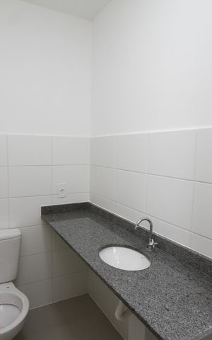 Apartamento para alugar com 67m², 3 quartos e 2 vagasBanheiro da Suíte 