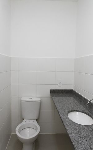 Apartamento para alugar com 67m², 3 quartos e 2 vagasBanheiro da Suíte 