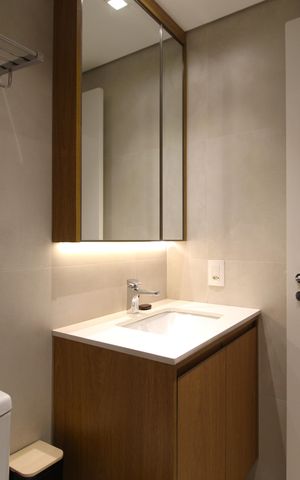 Studio para alugar com 27m², 1 quarto e sem vagaBanheiro