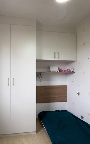 Apartamento para alugar com 48m², 2 quartos e 1 vagaQuarto 2