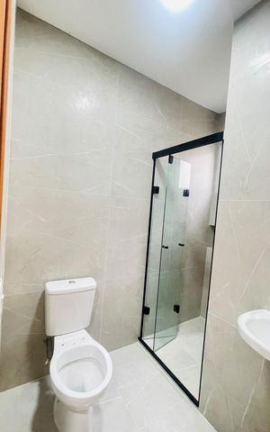 Casa de condomínio para alugar com 50m², 2 quartos e 2 vagas Casa de condomínio para alugar com 50m², 2 quartos e 2 vagasBanheiro