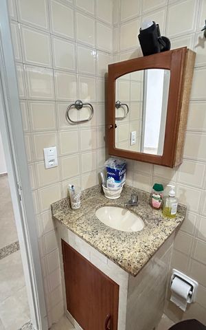 Apartamento para alugar com 45m², 2 quartos e sem vagaBanheiro
