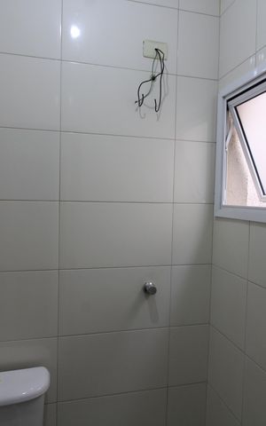 Casa de condomínio para alugar com 51m², 2 quartos e 1 vagaBanheiro da Suíte 2