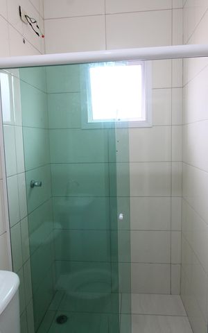 Casa de condomínio para alugar com 51m², 2 quartos e 1 vagaBanheiro da Suíte 1