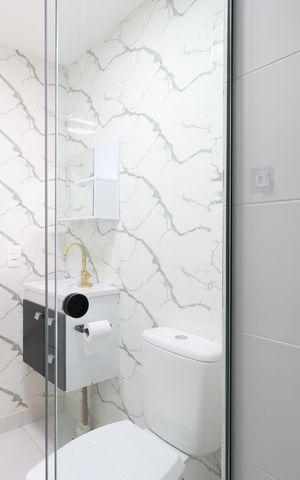 Apartamento para alugar com 30m², 1 quarto e sem vagaBanheiro 