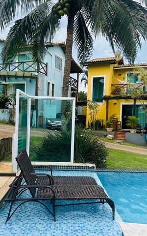 Casa de condomínio para alugar com 90m², 2 quartos e 2 vagas
