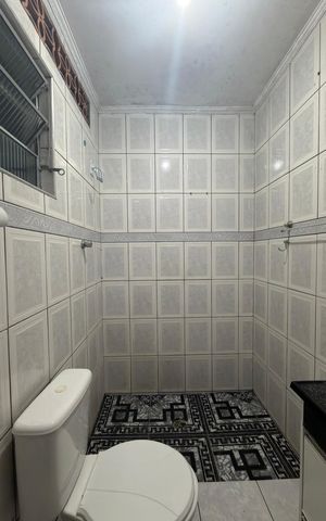 Casa para alugar com 120m², 2 quartos e sem vaga Casa para alugar com 120m², 2 quartos e sem vagaBanheiro Social