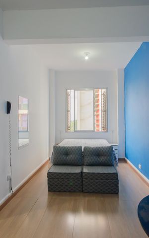 Apartamento à venda com 24m², 1 quarto e sem vaga Apartamento à venda com 24m², 1 quarto e sem vagaSala/Quarto