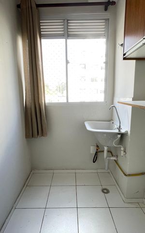 Apartamento para alugar com 40m², 2 quartos e sem vaga Apartamento para alugar com 40m², 2 quartos e sem vagaCozinha e Área de Serviço