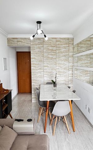 Apartamento para alugar com 52m², 2 quartos e 1 vaga Apartamento para alugar com 52m², 2 quartos e 1 vagaSala - Sala de Jantar