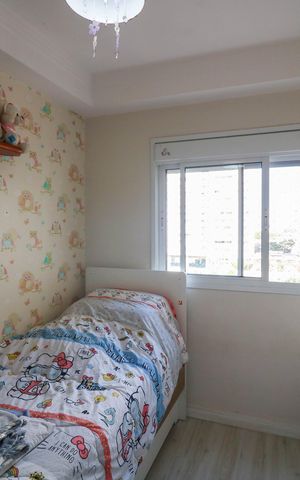 Apartamento à venda com 100m², 3 quartos e 2 vagas Apartamento à venda com 100m², 3 quartos e 2 vagasQuarto 2