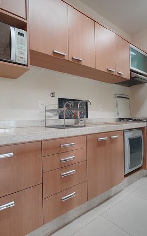 Apartamento para alugar com 80m², 1 quarto e 1 vagaCozinha 