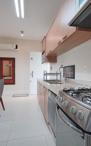 Apartamento para alugar com 80m², 1 quarto e 1 vagaCozinha 