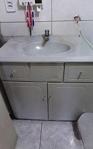 Apartamento à venda com 60m², 2 quartos e sem vaga Apartamento à venda com 60m², 2 quartos e sem vagaBanheiro